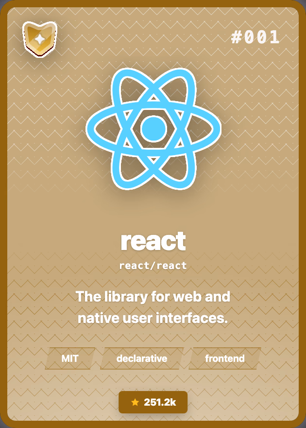 react